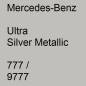 Preview: Mercedes-Benz, Ultra Silver Metallic, 777 / 9777.